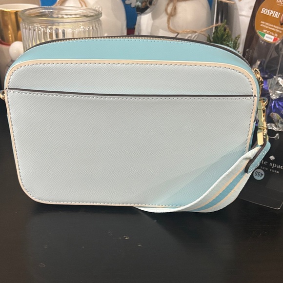Kate Spade Light Blue and Cream Crossbody Bag - Picture 4 of 7